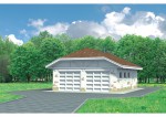 Проект кирпичного дома 49,5 кв.м КД-03