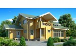 Проект дома из газобетона 218,9 кв.м КБ-75